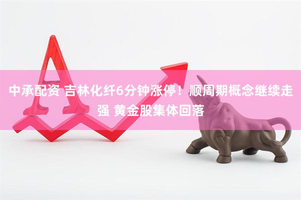 中承配资 吉林化纤6分钟涨停！顺周期概念继续走强 黄金股集体回落